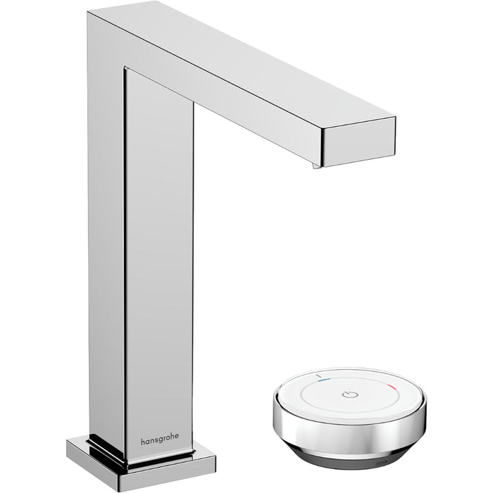 Hansgrohe Tecturis E 2-Hole Basin Mixer 150 Coolstart Ecosmart+ with Waste Set - Unbeatable Bathrooms
