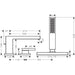 Hansgrohe Tecturis E 3-Hole Rim Mounted Single Lever Bath Mixer with Sbox - Unbeatable Bathrooms