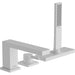 Hansgrohe Tecturis E 3-Hole Rim Mounted Single Lever Bath Mixer with Sbox - Unbeatable Bathrooms