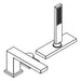 Hansgrohe Tecturis E 3-Hole Rim Mounted Single Lever Bath Mixer with Sbox - Unbeatable Bathrooms