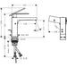 Hansgrohe Tecturis E Single Lever Basin Mixer 110 Coolstart with Pop-Up Waste Set - Unbeatable Bathrooms
