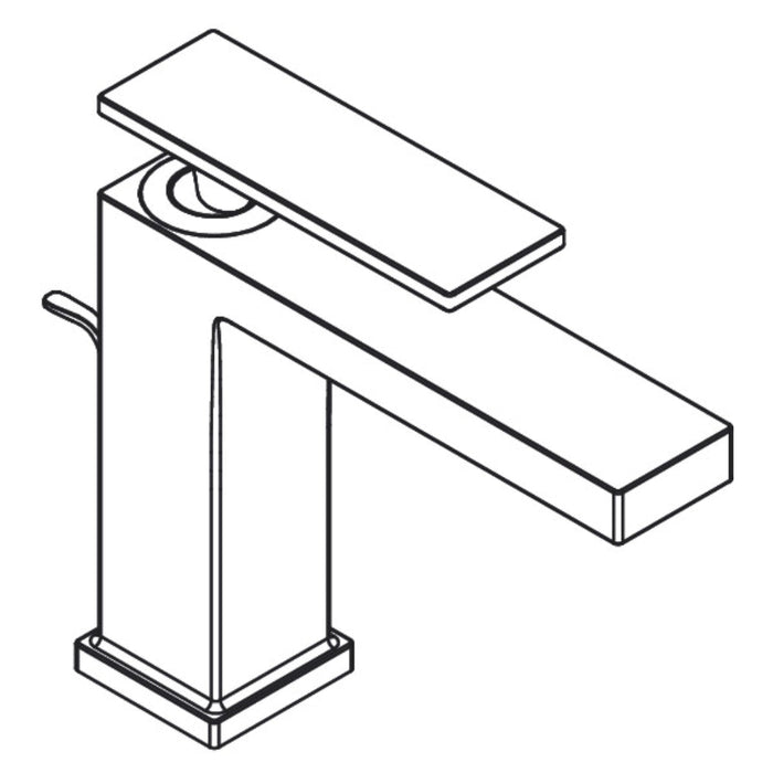 Hansgrohe Tecturis E Single Lever Basin Mixer 110 Coolstart with Pop-Up Waste Set - Unbeatable Bathrooms