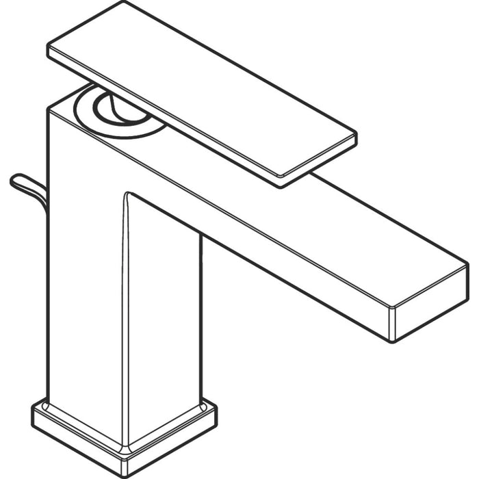 Hansgrohe Tecturis E Single Lever Basin Mixer 110 Ecosmart+ with Pop-Up Waste Set - Unbeatable Bathrooms