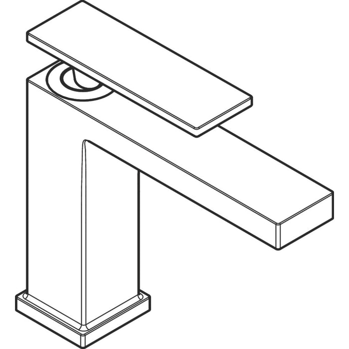 Hansgrohe Tecturis E Single Lever Basin Mixer 110 Ecosmart+ Without Waste Set - Unbeatable Bathrooms