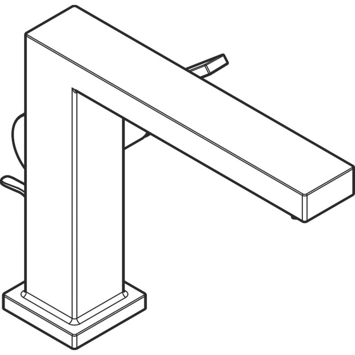 Hansgrohe Tecturis E Single Lever Basin Mixer 110 Fine Coolstart Ecosmart+ with Pop Up-Waste Set - Unbeatable Bathrooms