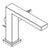 Hansgrohe Tecturis E Single Lever Basin Mixer 110 Fine Coolstart Ecosmart+ with Pop Up-Waste Set - Unbeatable Bathrooms