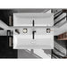 Hansgrohe Xarita E Mirror with Led Lights 1000/50 Capacitive Touch Sensor - Matt White - Unbeatable Bathrooms