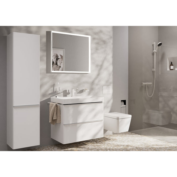 Hansgrohe Tecturis E Single Lever Basin Mixer 110 Fine Coolstart Ecosmart+ with Pop Up-Waste Set - Unbeatable Bathrooms