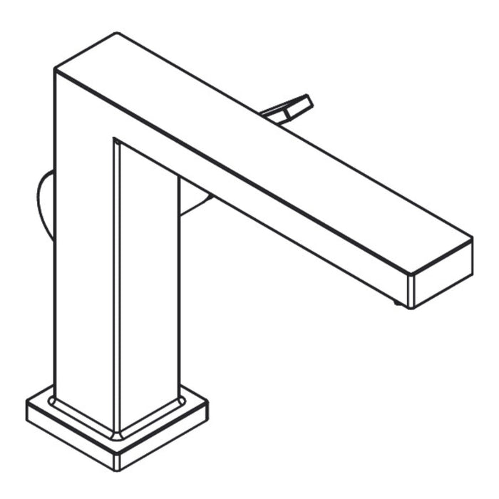 Hansgrohe Tecturis E Single Lever Basin Mixer 110 Fine Coolstart Ecosmart+ with Push-Open Waste Set - Unbeatable Bathrooms