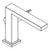 Hansgrohe Tecturis E Single Lever Basin Mixer 110 Fine Coolstart with Push-Open Waste Set - Unbeatable Bathrooms