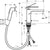 Hansgrohe Tecturis E Single Lever Basin Mixer 110 with Bidette Hand Shower and Shower Hose 160 cm - Unbeatable Bathrooms