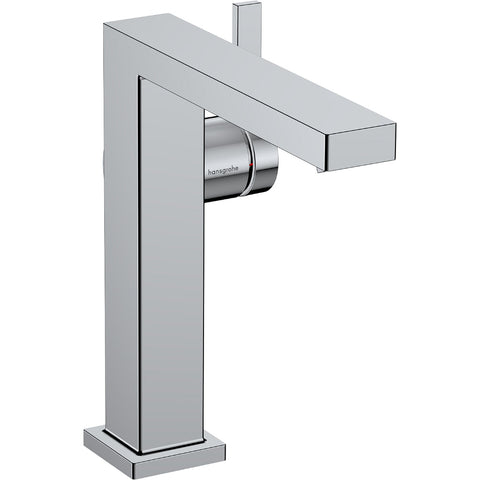 Hansgrohe Tecturis E Single Lever Basin Mixer 150 Fine Coolstart Ecosmart+ with Push-Open Waste Set - Unbeatable Bathrooms