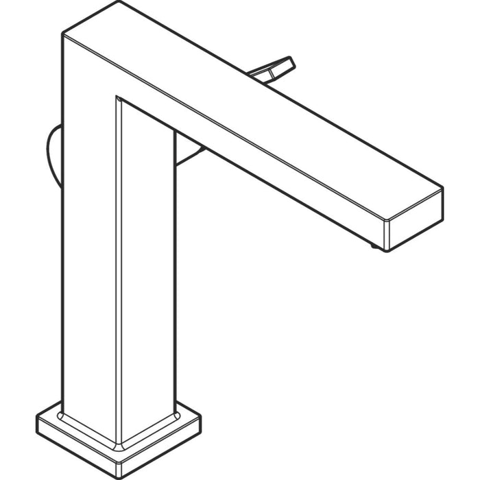 Hansgrohe Tecturis E Single Lever Basin Mixer 150 Fine Coolstart Ecosmart+ with Push-Open Waste Set - Unbeatable Bathrooms