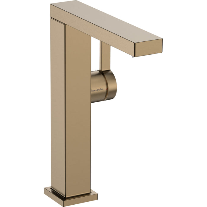 Hansgrohe Tecturis E Single Lever Basin Mixer 210 Fine Coolstart with Swivel Spout and Push-Open Waste Set - Unbeatable Bathrooms