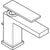 Hansgrohe Tecturis E Single Lever Basin Mixer 80 Coolstart Ecosmart+ with Pop-Up Waste Set - Unbeatable Bathrooms