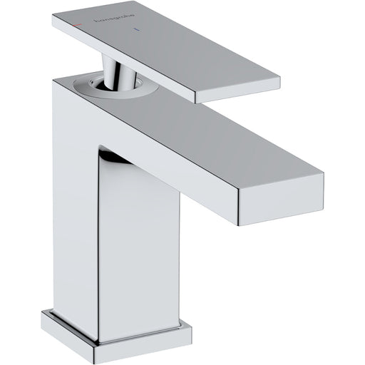 Hansgrohe Tecturis E Single Lever Basin Mixer 80 Coolstart Ecosmart+ with Pop-Up Waste Set - Unbeatable Bathrooms