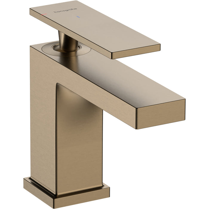 Hansgrohe Tecturis E Single Lever Basin Mixer 80 Coolstart Ecosmart+ with Pop-Up Waste Set - Unbeatable Bathrooms