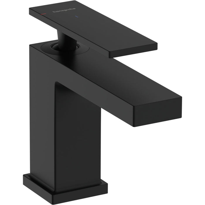 Hansgrohe Tecturis E Single Lever Basin Mixer 80 Coolstart Ecosmart+ with Pop-Up Waste Set - Unbeatable Bathrooms