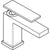 Hansgrohe Tecturis E Single Lever Basin Mixer 80 Coolstart Ecosmart+ Without Waste Set - Unbeatable Bathrooms