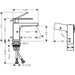 Hansgrohe Tecturis E Single Lever Basin Mixer 80 Coolstart Ecosmart+ Without Waste Set - Unbeatable Bathrooms