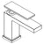 Hansgrohe Tecturis E Single Lever Basin Mixer 80 Coolstart Ecosmart+ Without Waste Set - Unbeatable Bathrooms
