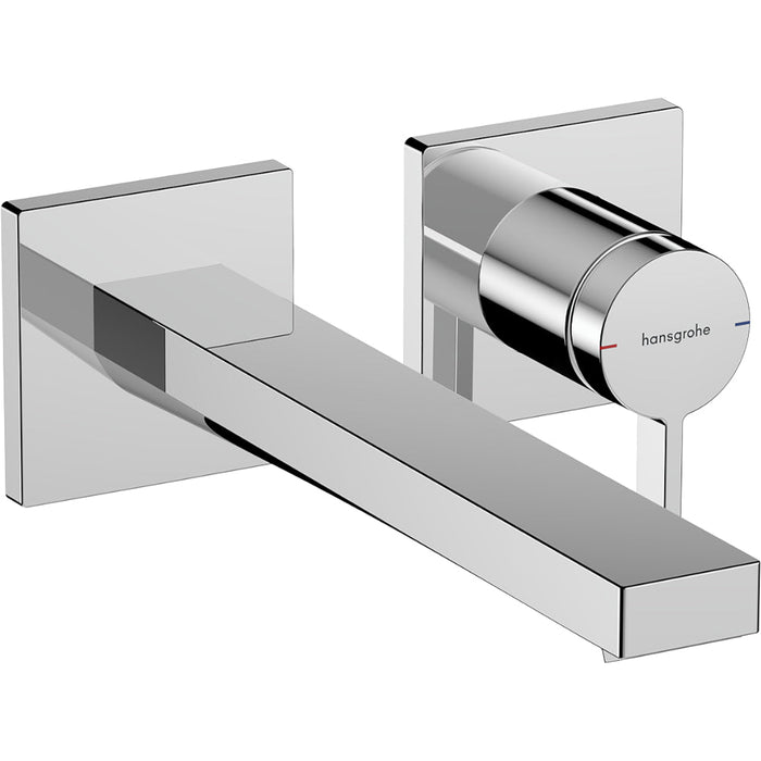 Hansgrohe Tecturis E Single Lever Basin Mixer For Concealed Installation Wall-Mounted Ecosmart+ with Spout 22,5 cm - Unbeatable Bathrooms