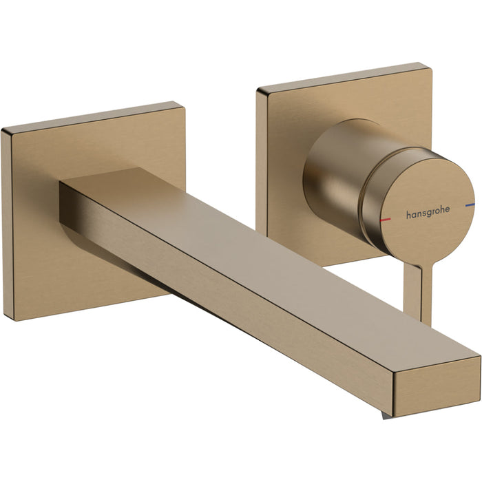 Hansgrohe Tecturis E Single Lever Basin Mixer For Concealed Installation Wall-Mounted Ecosmart+ with Spout 22,5 cm - Unbeatable Bathrooms