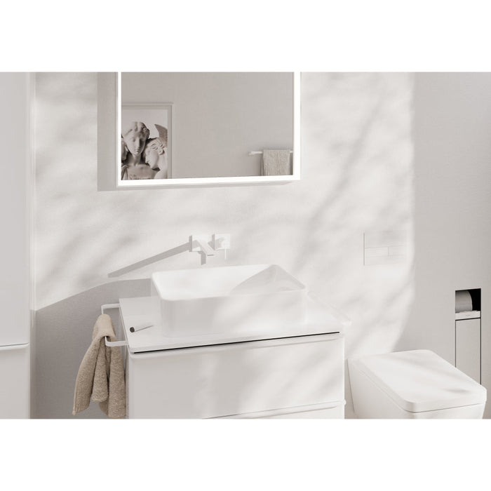Hansgrohe Tecturis E Single Lever Basin Mixer For Concealed Installation Wall-Mounted Ecosmart+ with Spout 22,5 cm - Unbeatable Bathrooms