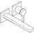Hansgrohe Tecturis E Single Lever Basin Mixer For Concealed Installation Wall-Mounted Ecosmart+ with Spout 22,5 cm - Unbeatable Bathrooms