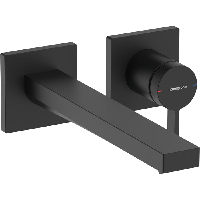 Hansgrohe Tecturis E Single Lever Basin Mixer For Concealed Installation Wall-Mounted Ecosmart+ with Spout 22,5 cm - Unbeatable Bathrooms