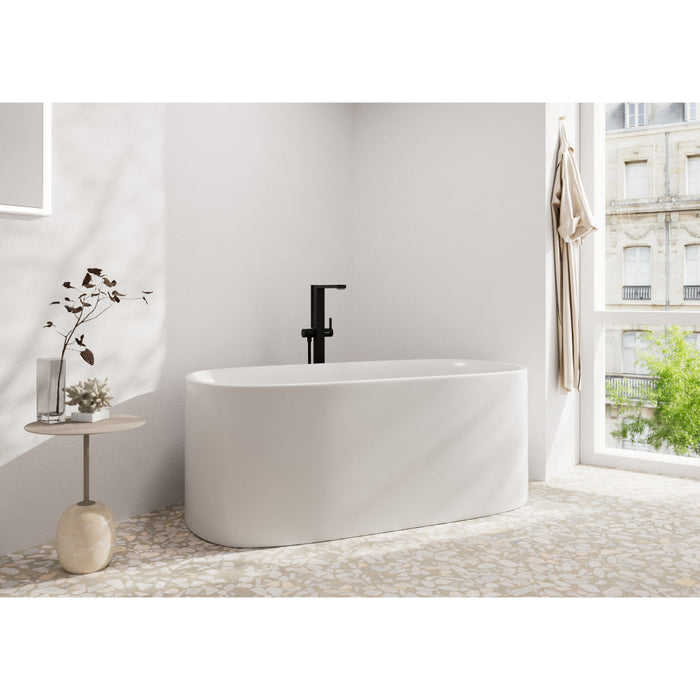 Hansgrohe Tecturis E Single Lever Bath Mixer Floor-Standing - Unbeatable Bathrooms
