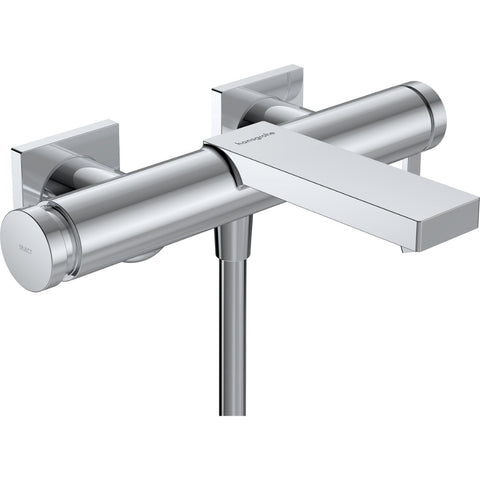 Hansgrohe Tecturis E Single Lever Bath Mixer For Exposed Installation - Unbeatable Bathrooms