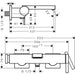 Hansgrohe Tecturis E Single Lever Bath Mixer For Exposed Installation - Unbeatable Bathrooms