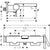 Hansgrohe Tecturis E Single Lever Bath Mixer For Exposed Installation - Unbeatable Bathrooms