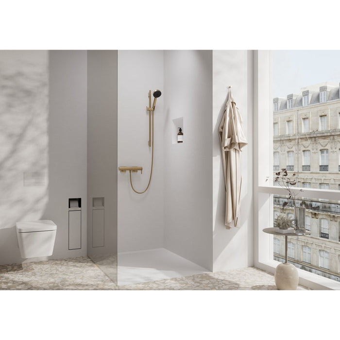 Hansgrohe Tecturis E Single Lever Shower Mixer For Exposed Installation - Unbeatable Bathrooms