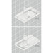 Hansgrohe Tecturis S 2-Hole Basin Mixer 150 Coolstart Ecosmart+ with Waste Set - Unbeatable Bathrooms