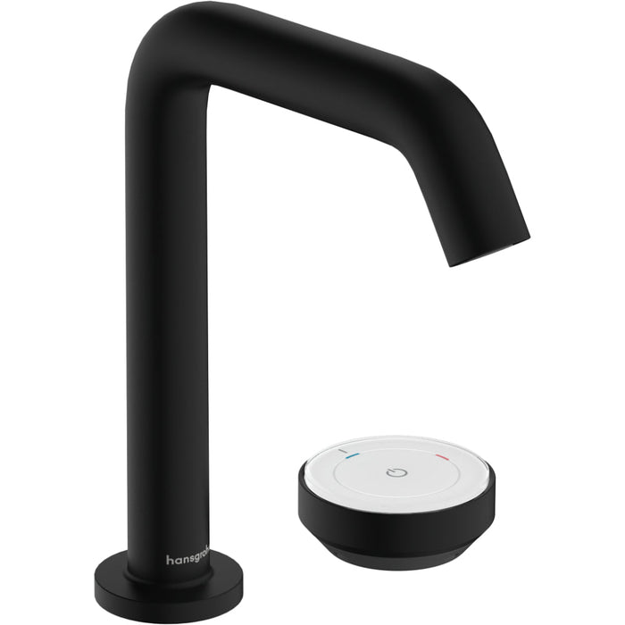 Hansgrohe Tecturis S 2-Hole Basin Mixer 150 Coolstart Ecosmart+ with Waste Set - Unbeatable Bathrooms