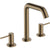 Hansgrohe Tecturis S 3-Hole Basin Mixer 150 Ecosmart+ with Push-Open Waste Set - Unbeatable Bathrooms