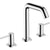 Hansgrohe Tecturis S 3-Hole Basin Mixer 150 Ecosmart+ with Push-Open Waste Set - Unbeatable Bathrooms