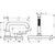 Hansgrohe Tecturis S 3-Hole Rim Mounted Single Lever Bath Mixer with Sbox - Unbeatable Bathrooms
