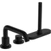 Hansgrohe Tecturis S 3-Hole Rim Mounted Single Lever Bath Mixer with Sbox - Unbeatable Bathrooms