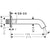 Hansgrohe Tecturis S Bath Spout - Unbeatable Bathrooms