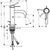 Hansgrohe Tecturis S Single Lever Basin Mixer 110 Coolstart with Pop-Up Waste Set - Unbeatable Bathrooms