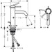 Hansgrohe Tecturis S Single Lever Basin Mixer 110 Coolstart Ecosmart+ with Pop-Up Waste Set - Unbeatable Bathrooms
