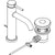 Hansgrohe Tecturis S Single Lever Basin Mixer 110 Ecosmart+ with Pop-Up Waste Set - Unbeatable Bathrooms