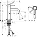 Hansgrohe Tecturis S Single Lever Basin Mixer 110 Coolstart Ecosmart+ Without Waste Set - Unbeatable Bathrooms