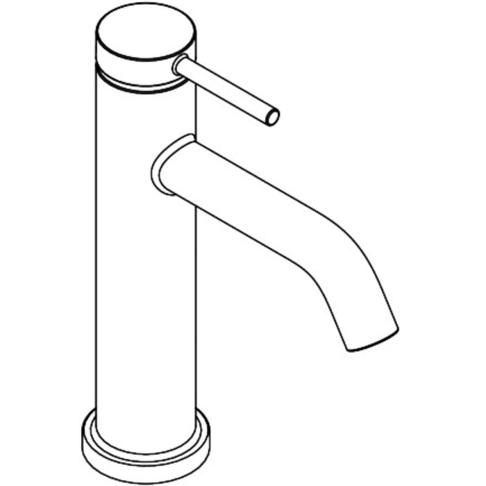 Hansgrohe Tecturis S Single Lever Basin Mixer 110 Ecosmart+ Without Waste Set - Unbeatable Bathrooms