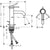 Hansgrohe Tecturis S Single Lever Basin Mixer 110 Ecosmart+ with Pop-Up Waste Set - Unbeatable Bathrooms