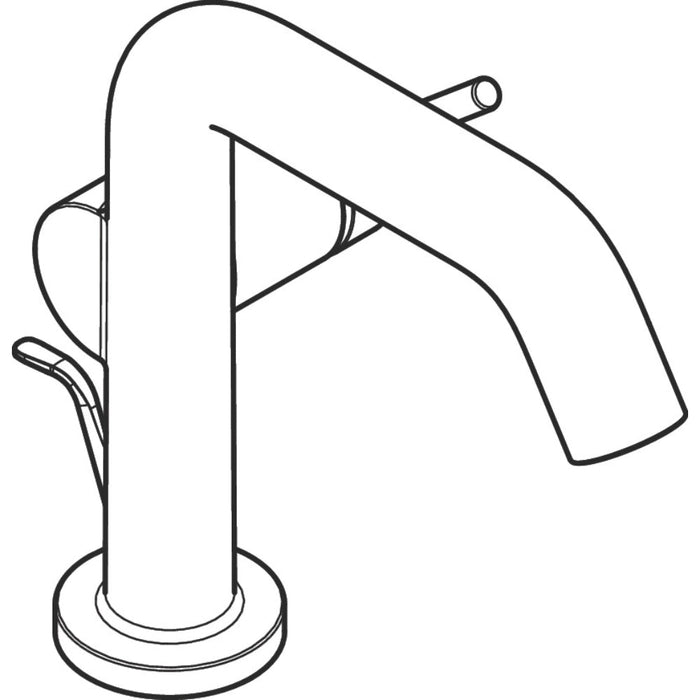 Hansgrohe Tecturis S Single Lever Basin Mixer 110 Fine Coolstart Ecosmart+ with Pop Up-Waste Set - Unbeatable Bathrooms