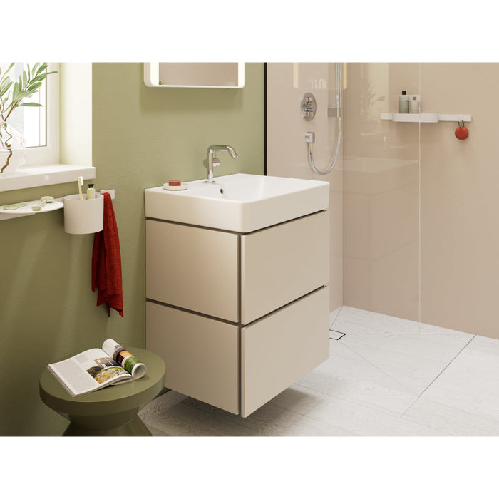 Hansgrohe Tecturis S Single Lever Basin Mixer 110 Fine Coolstart Ecosmart+ Without Waste Set - Unbeatable Bathrooms